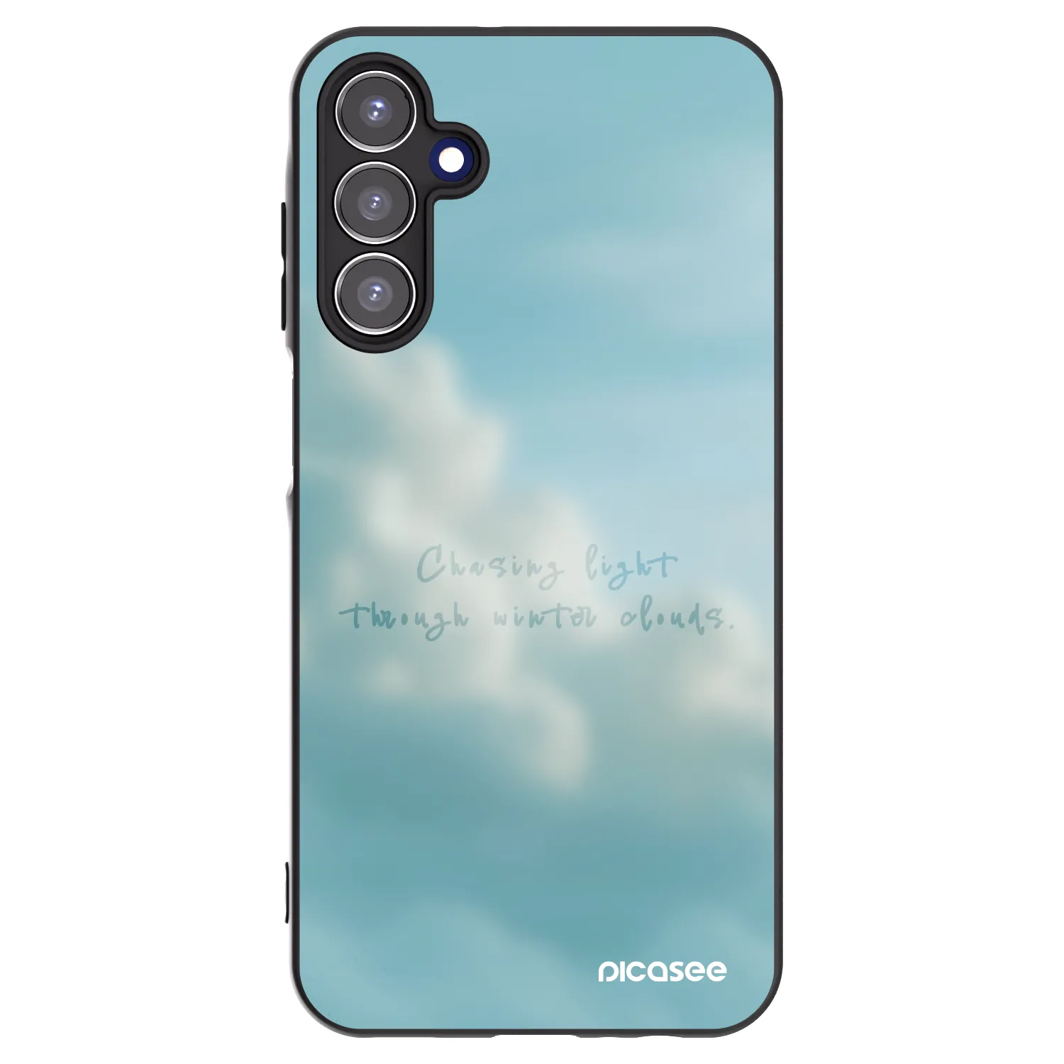 Picasee husă neagră din silicon pentru Samsung Galaxy A15 A155F 4G - CHASiNG LIGHT