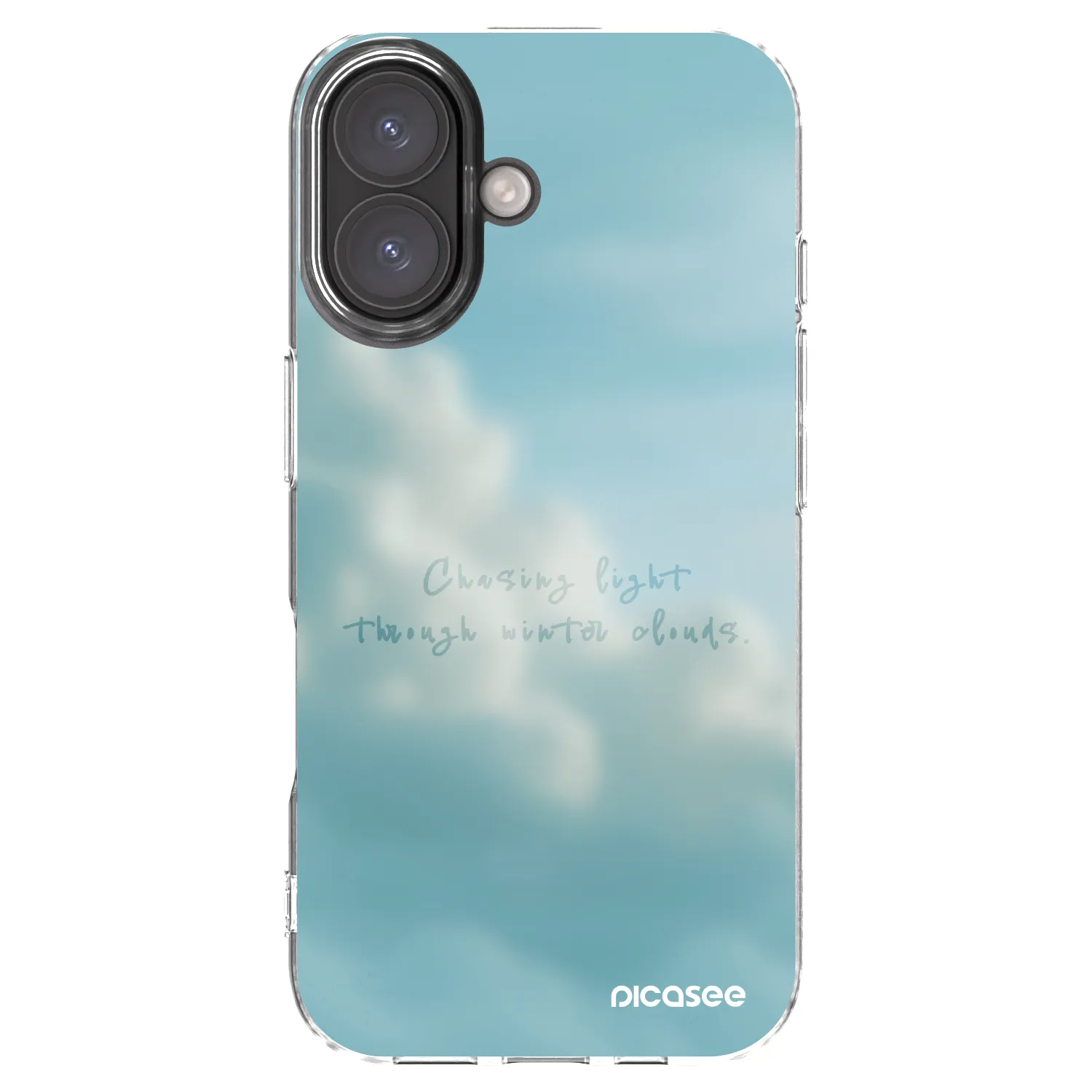 Picasee husă transparentă din silicon pentru Apple iPhone 16 - CHASiNG LIGHT