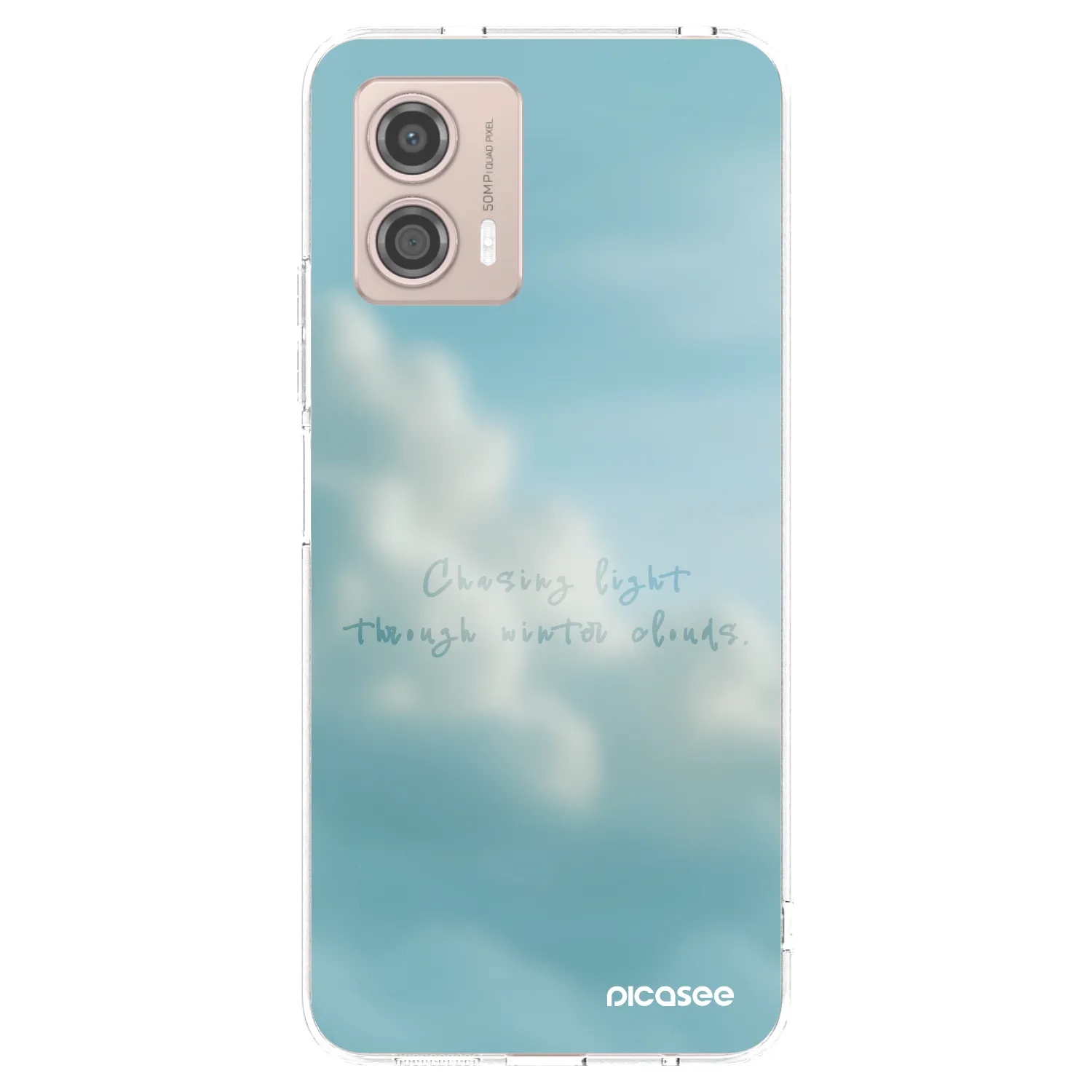 Picasee husă transparentă din silicon pentru Motorola Moto G53 5G - CHASiNG LIGHT