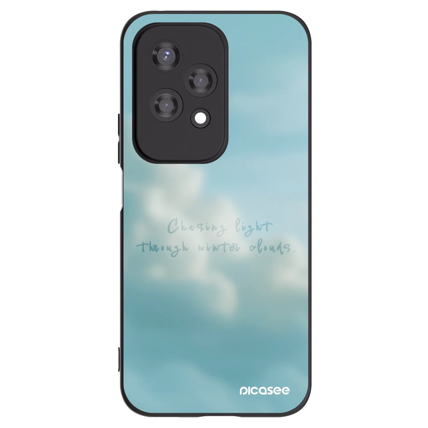 Picasee husă neagră din silicon pentru Honor 200 Lite - CHASiNG LIGHT