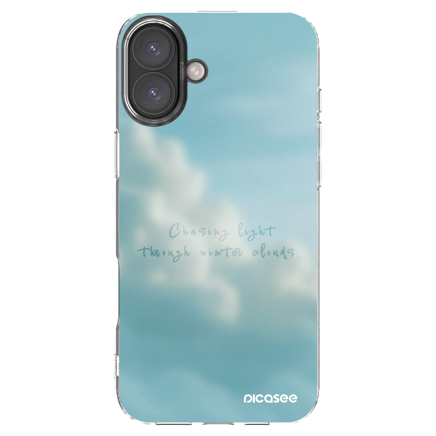 Picasee husă transparentă din silicon pentru Apple iPhone 16 Plus - CHASiNG LIGHT