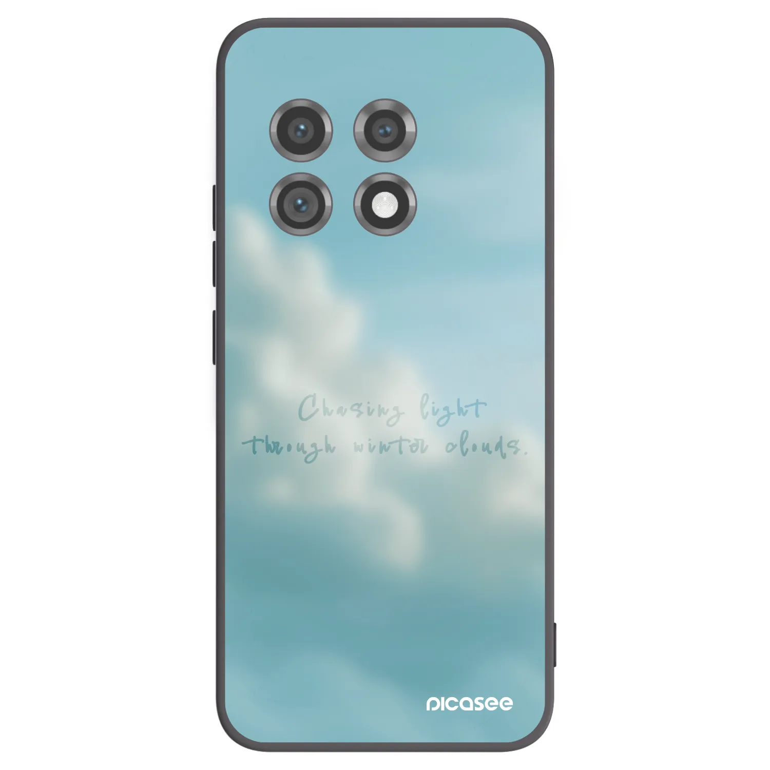 Picasee husă neagră din silicon pentru OnePlus 11 5G - CHASiNG LIGHT