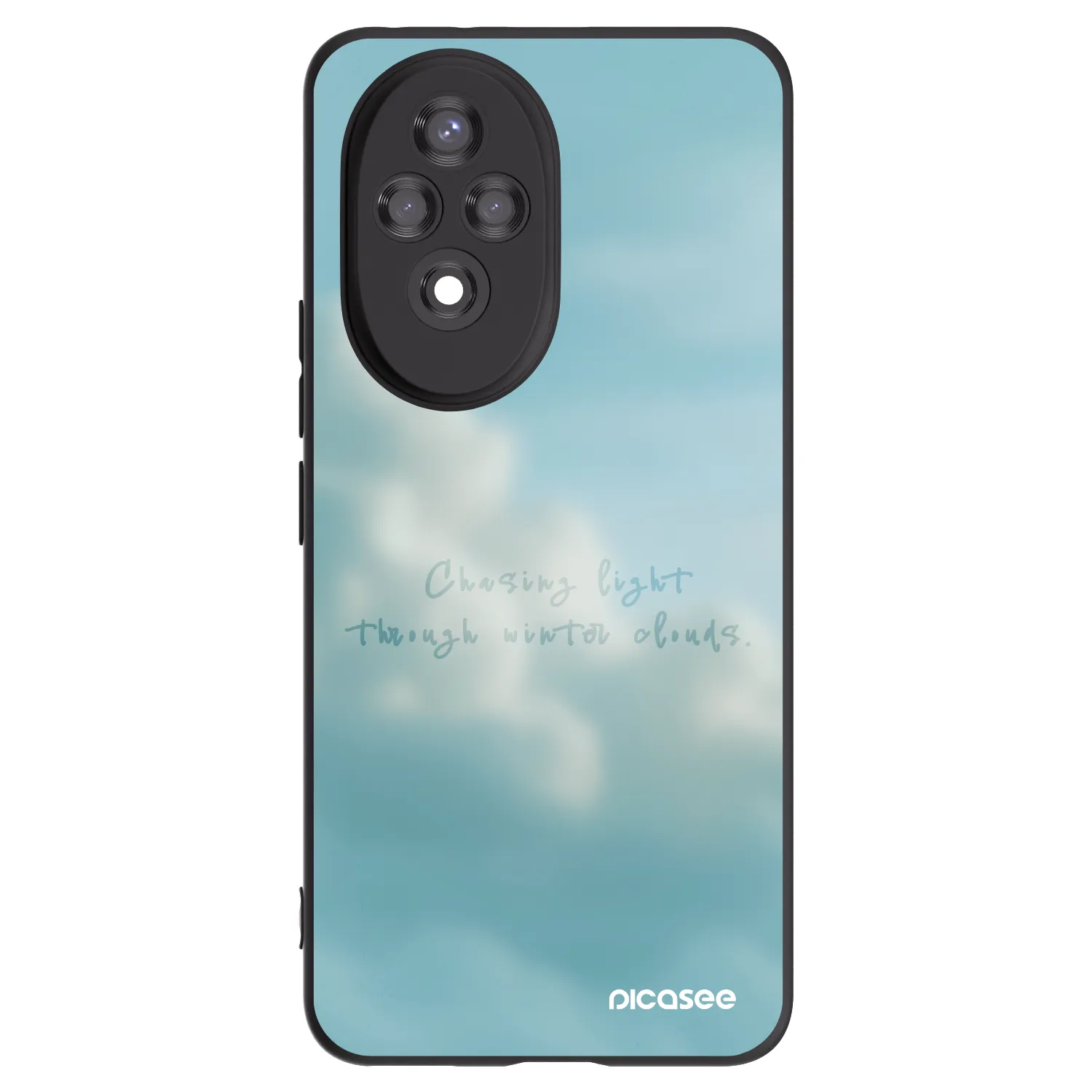Picasee husă neagră din silicon pentru Honor 200 Pro 5G - CHASiNG LIGHT