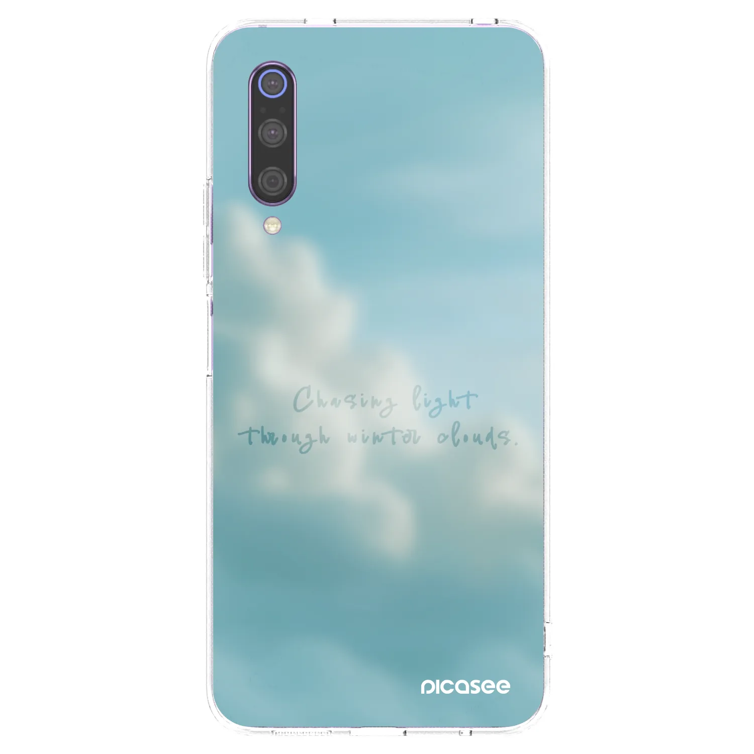 Picasee husă transparentă din silicon pentru Xiaomi Mi 9 - CHASiNG LIGHT