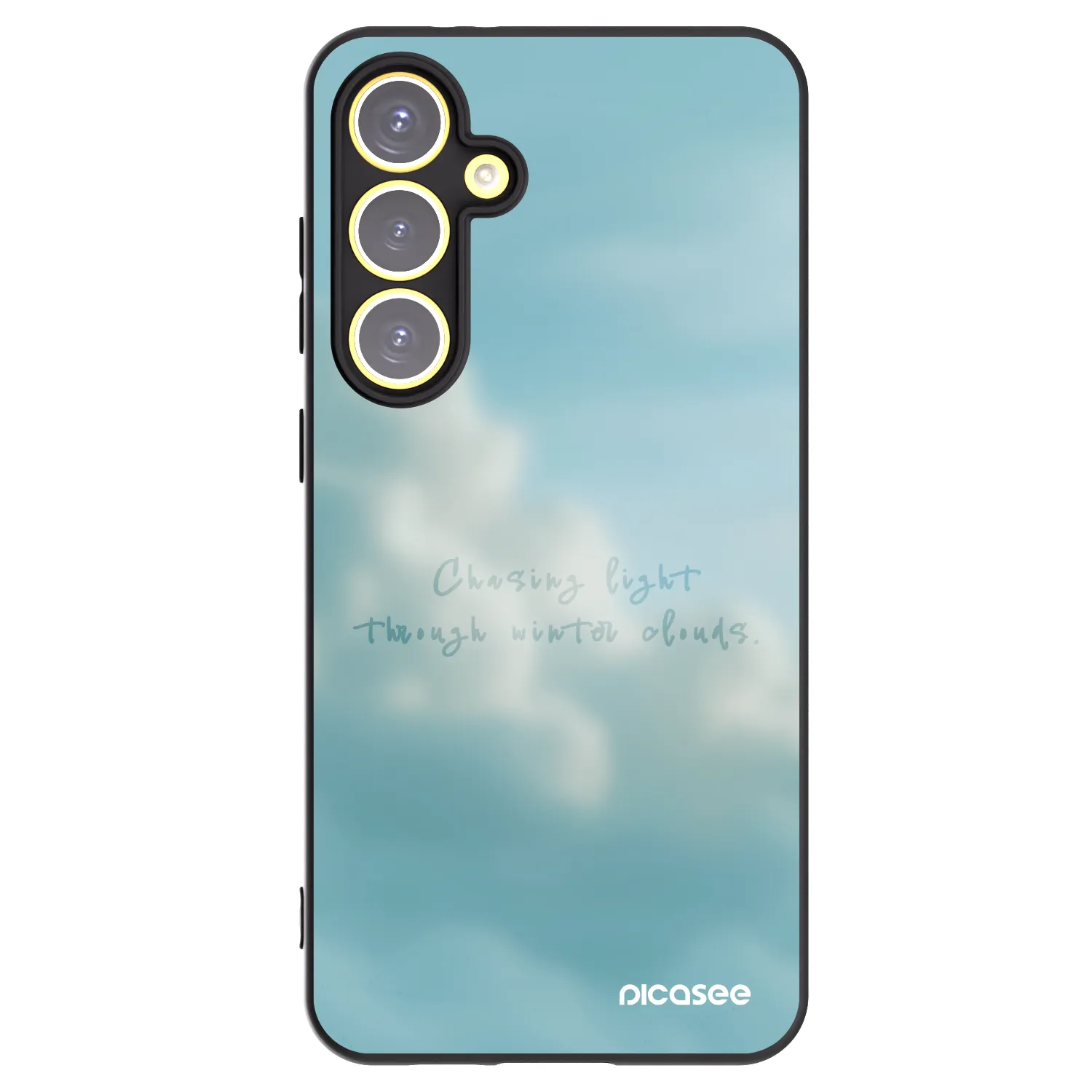 Picasee husă neagră din silicon pentru Samsung Galaxy S24 FE S721B - CHASiNG LIGHT