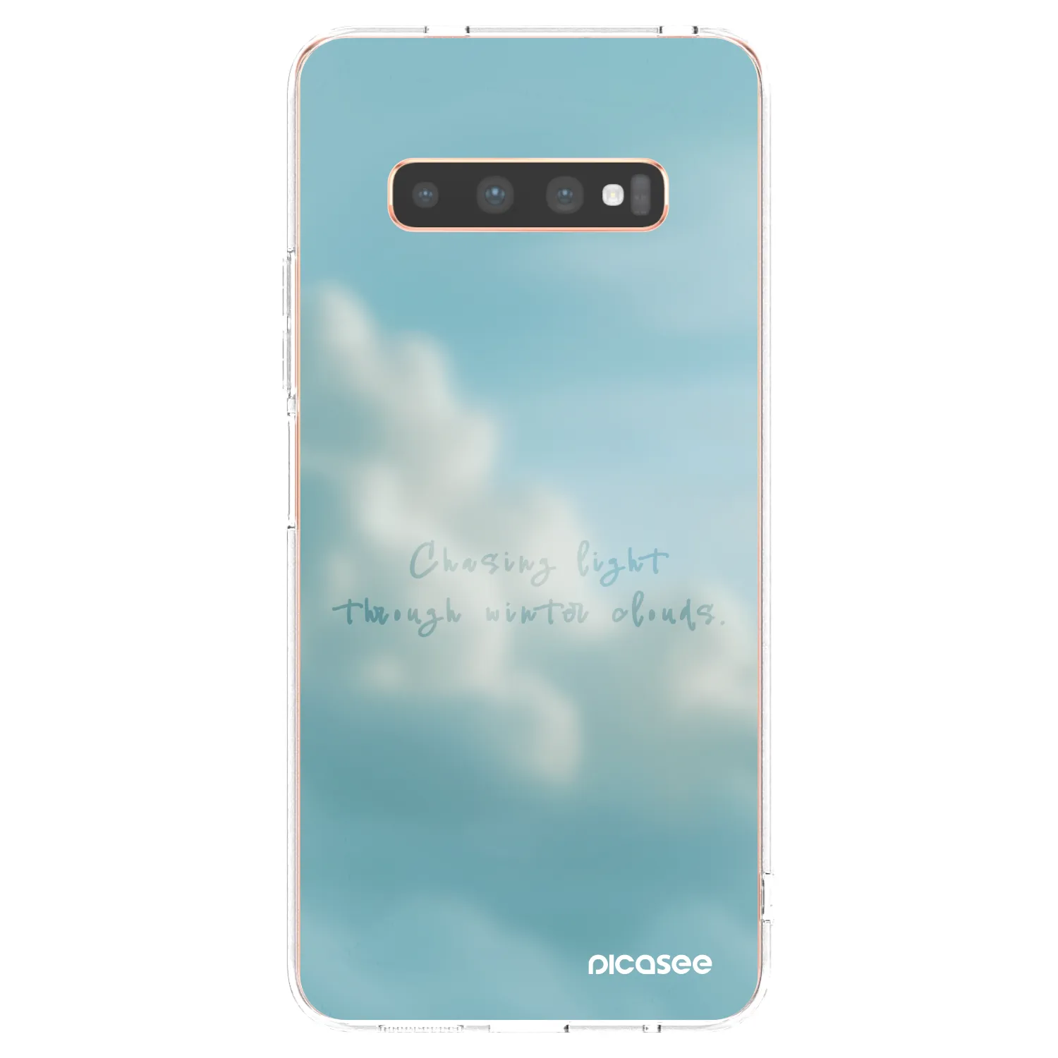 Picasee husă transparentă din silicon pentru Samsung Galaxy S10 Plus G975 - CHASiNG LIGHT