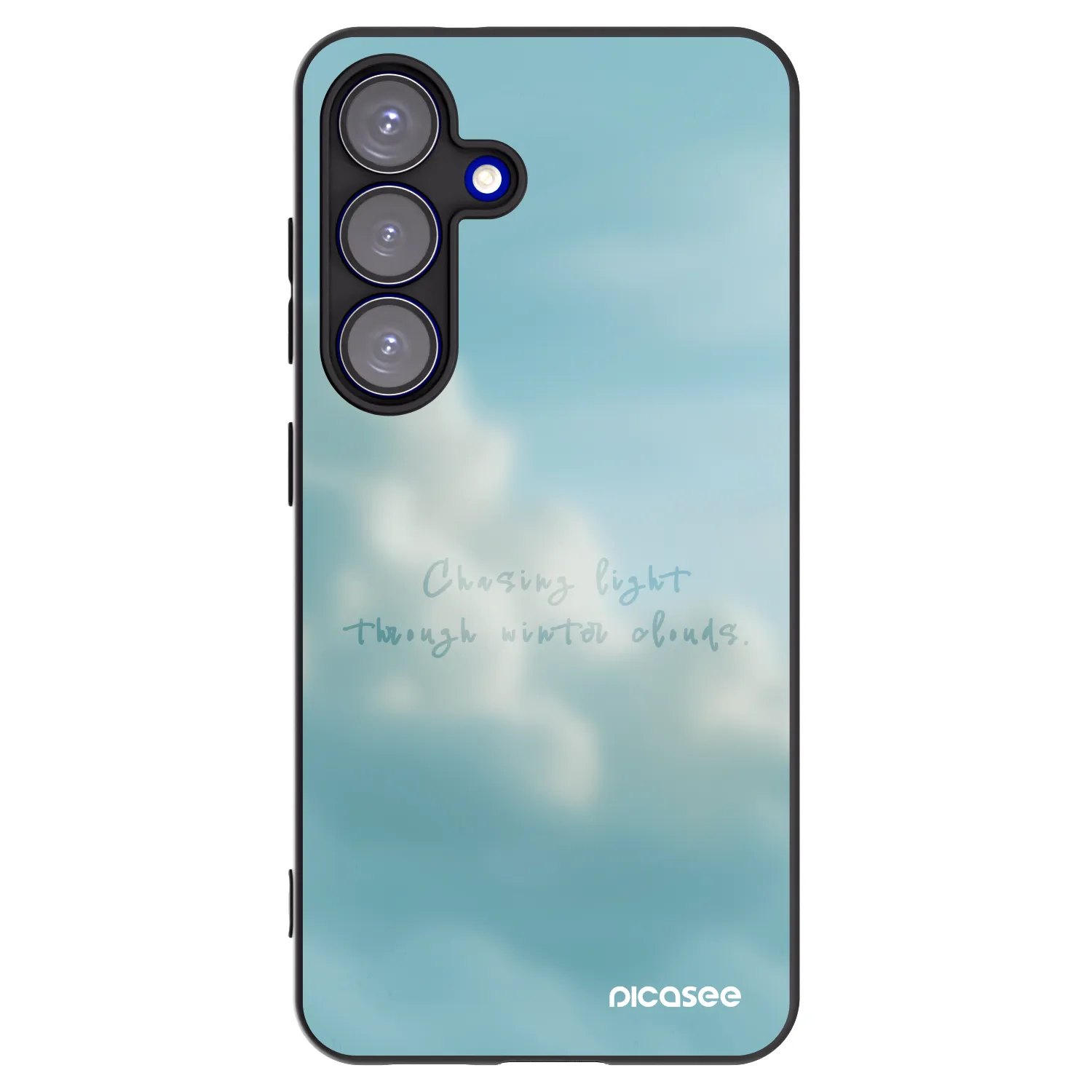 Picasee husă neagră din silicon pentru Samsung Galaxy S25 5G - CHASiNG LIGHT