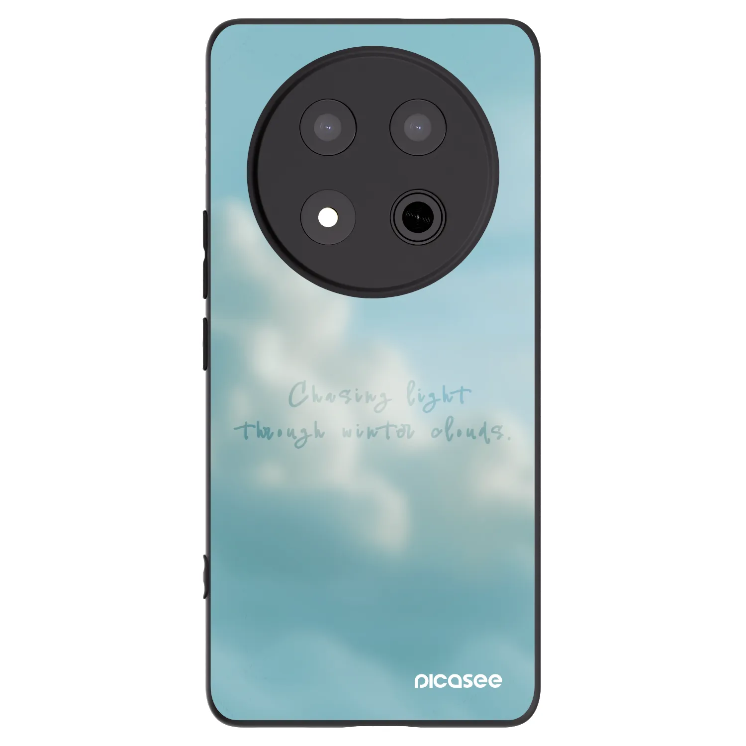 Picasee husă neagră din silicon pentru Honor Magic7 Lite 5G - CHASiNG LIGHT