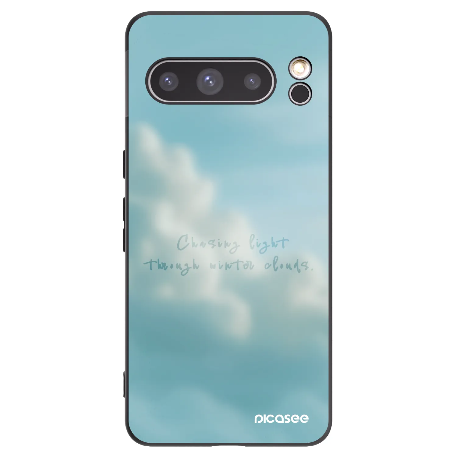 Picasee husă neagră din silicon pentru Google Pixel 8 Pro - CHASiNG LIGHT