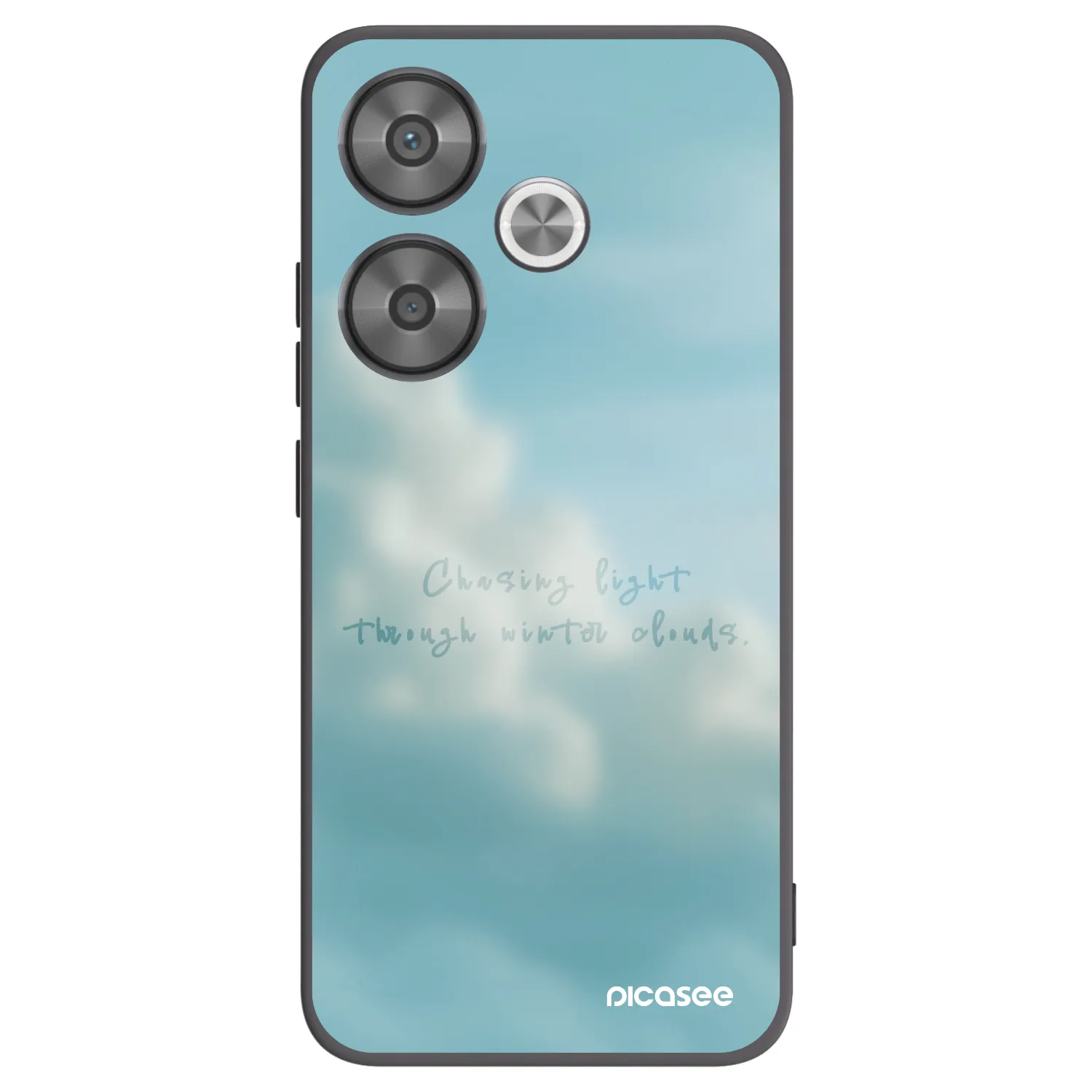 Picasee husă neagră din silicon pentru Xiaomi Poco F6 - CHASiNG LIGHT