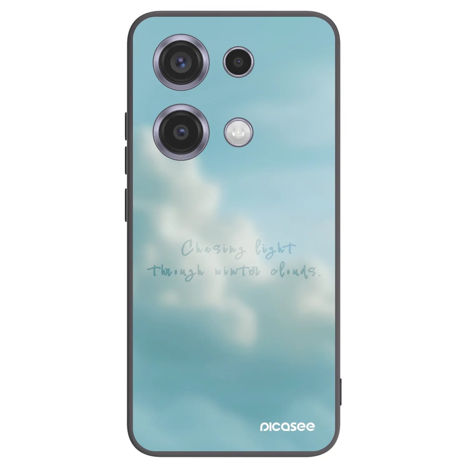 Picasee husă neagră din silicon pentru Xiaomi Redmi Note 14S - CHASiNG LIGHT