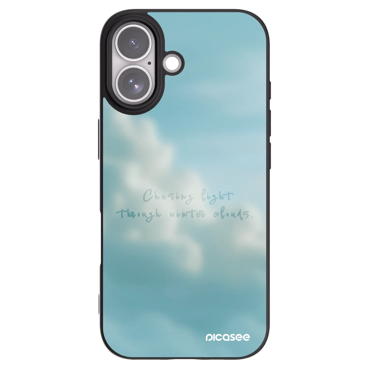 Picasee husă neagră din silicon pentru Apple iPhone 17 - CHASiNG LIGHT