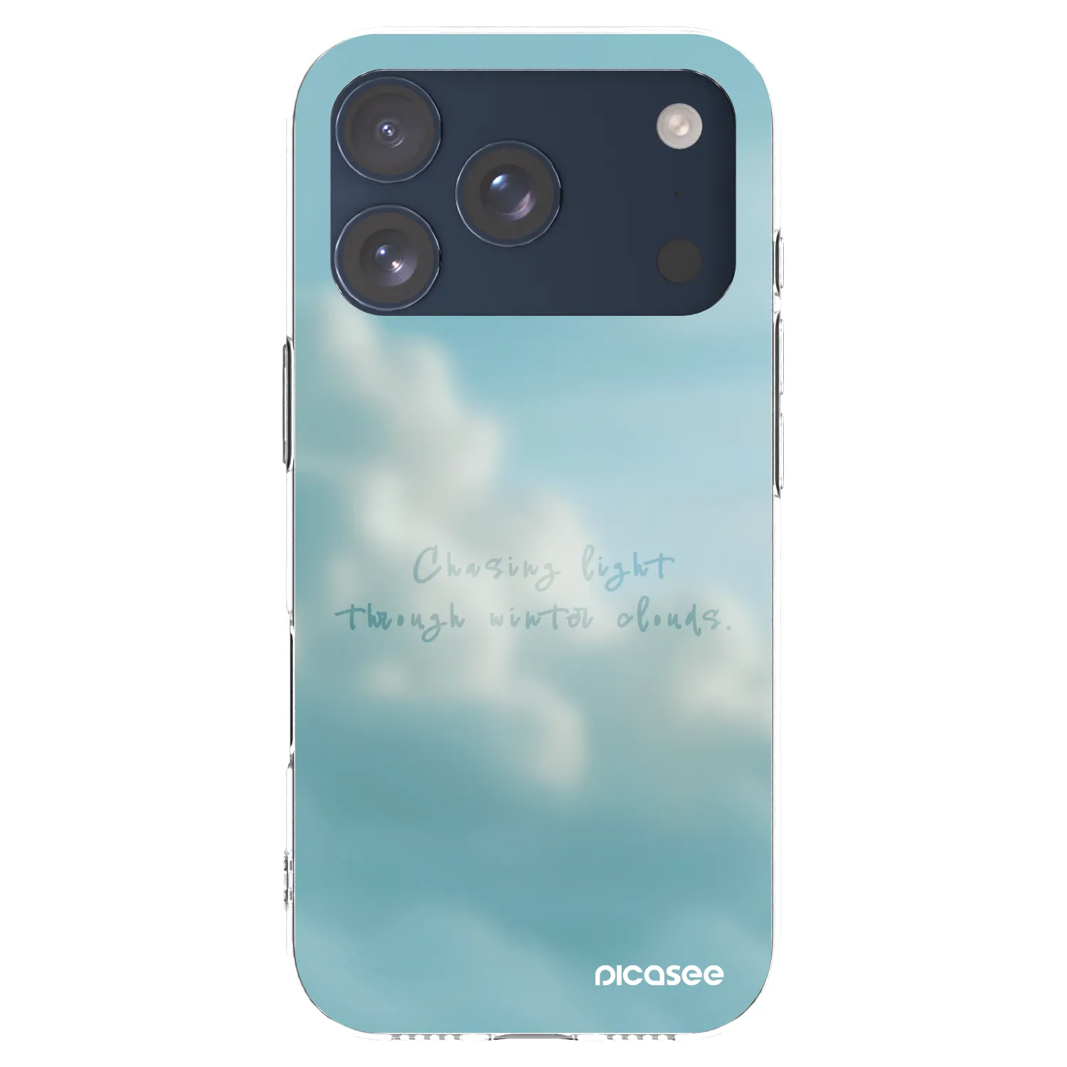 Picasee husă transparentă din silicon pentru Apple iPhone 17 Pro - CHASiNG LIGHT