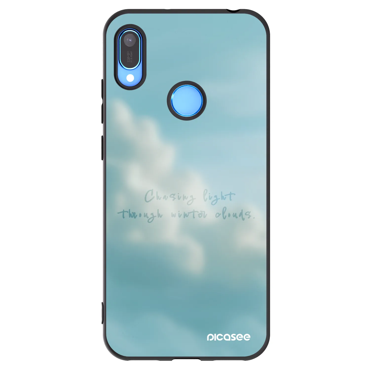 Picasee husă neagră din silicon pentru Huawei Y6 2019 - CHASiNG LIGHT