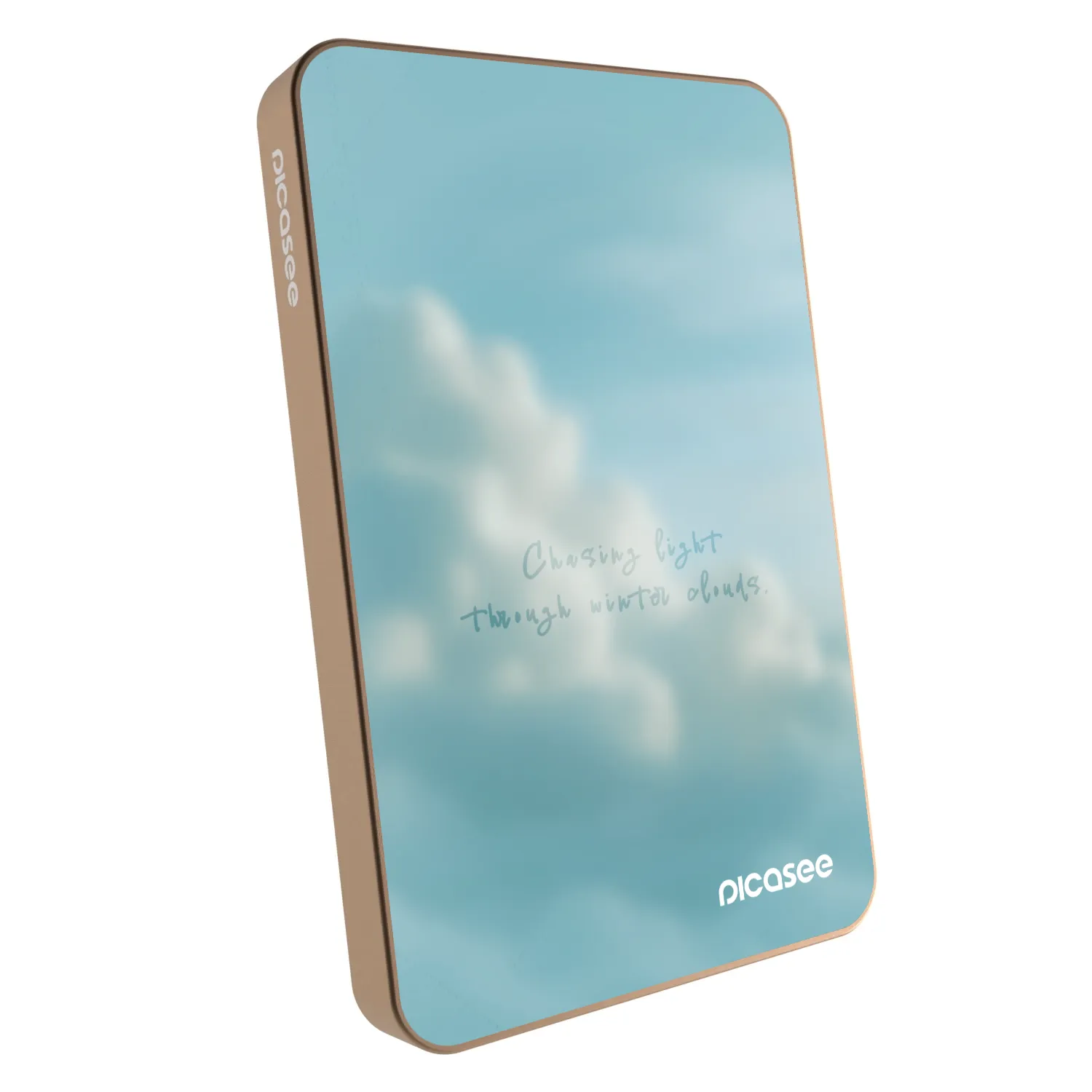 Picasee Powerbank cu MagSafe 5 000 mAh De aur - CHASiNG LIGHT