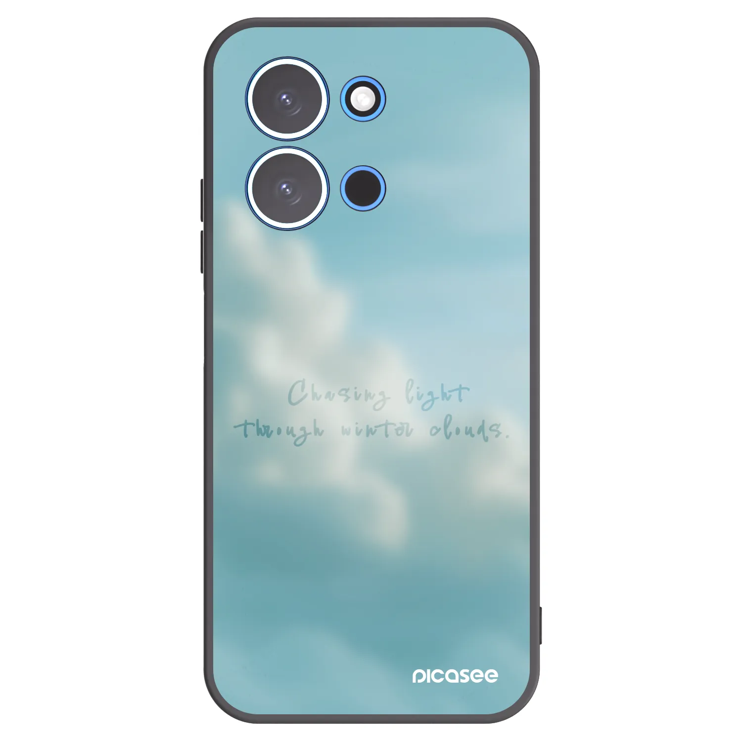 Picasee husă neagră din silicon pentru Xiaomi Redmi 15C 4G - CHASiNG LIGHT