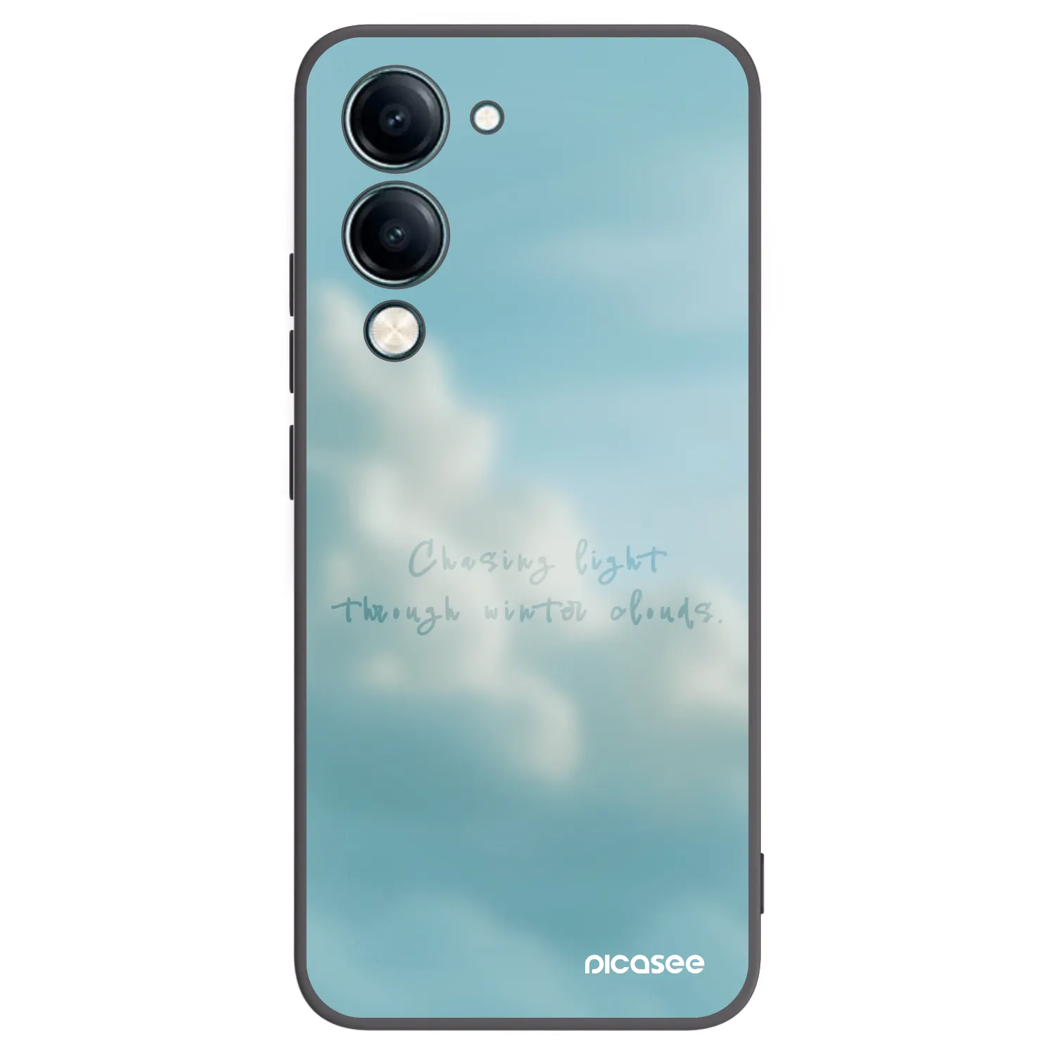 Picasee husă neagră din silicon pentru Vivo Y29s 5G - CHASiNG LIGHT
