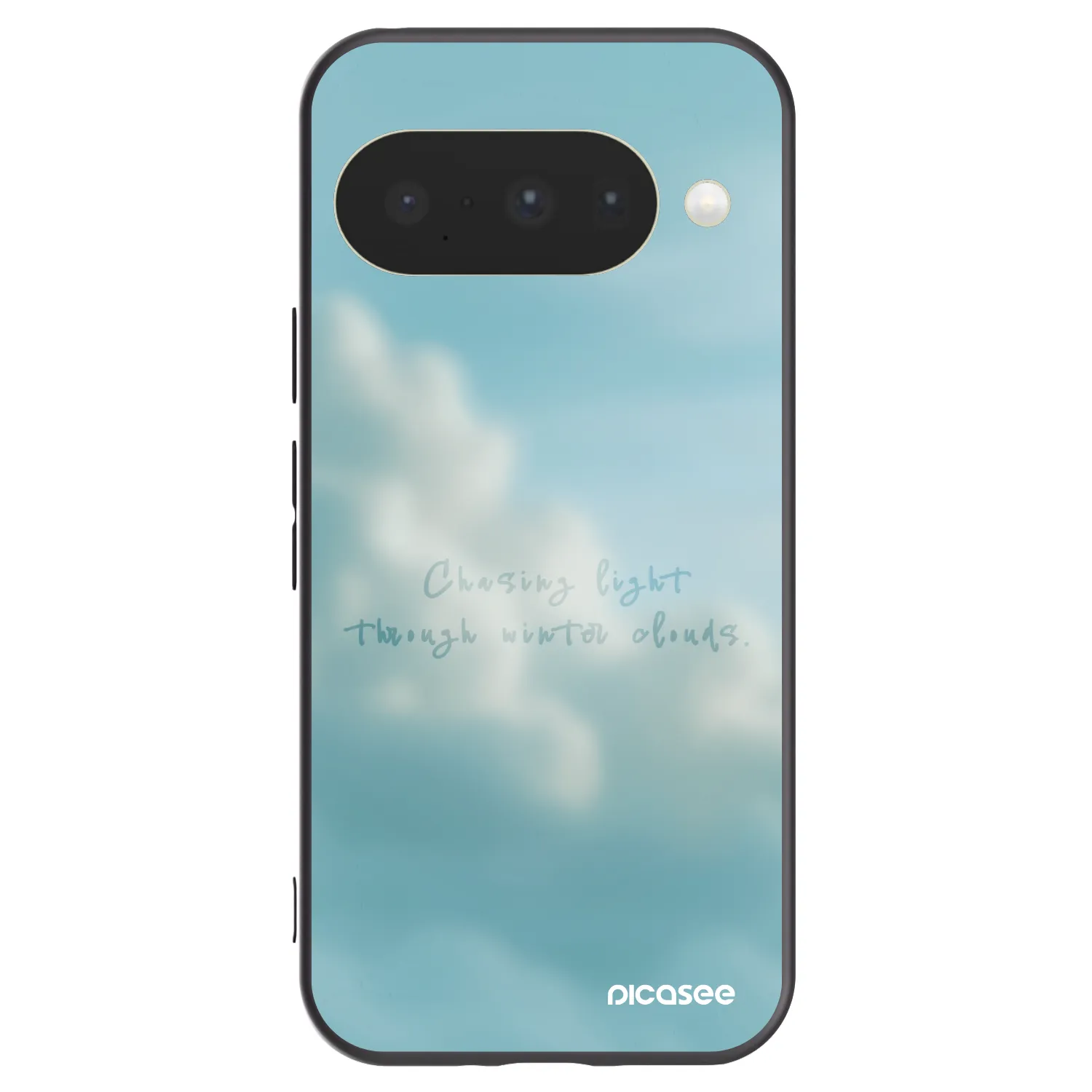 Picasee husă neagră din silicon pentru Google Pixel 10 - CHASiNG LIGHT