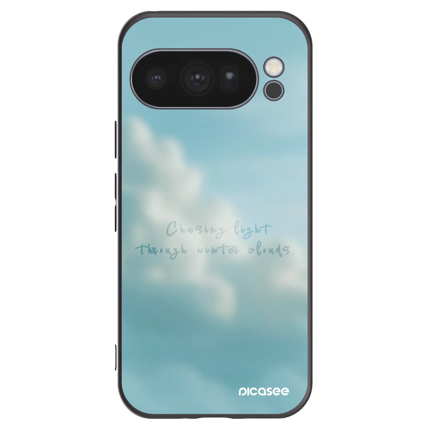 Picasee husă neagră din silicon pentru Google Pixel 10 Pro - CHASiNG LIGHT