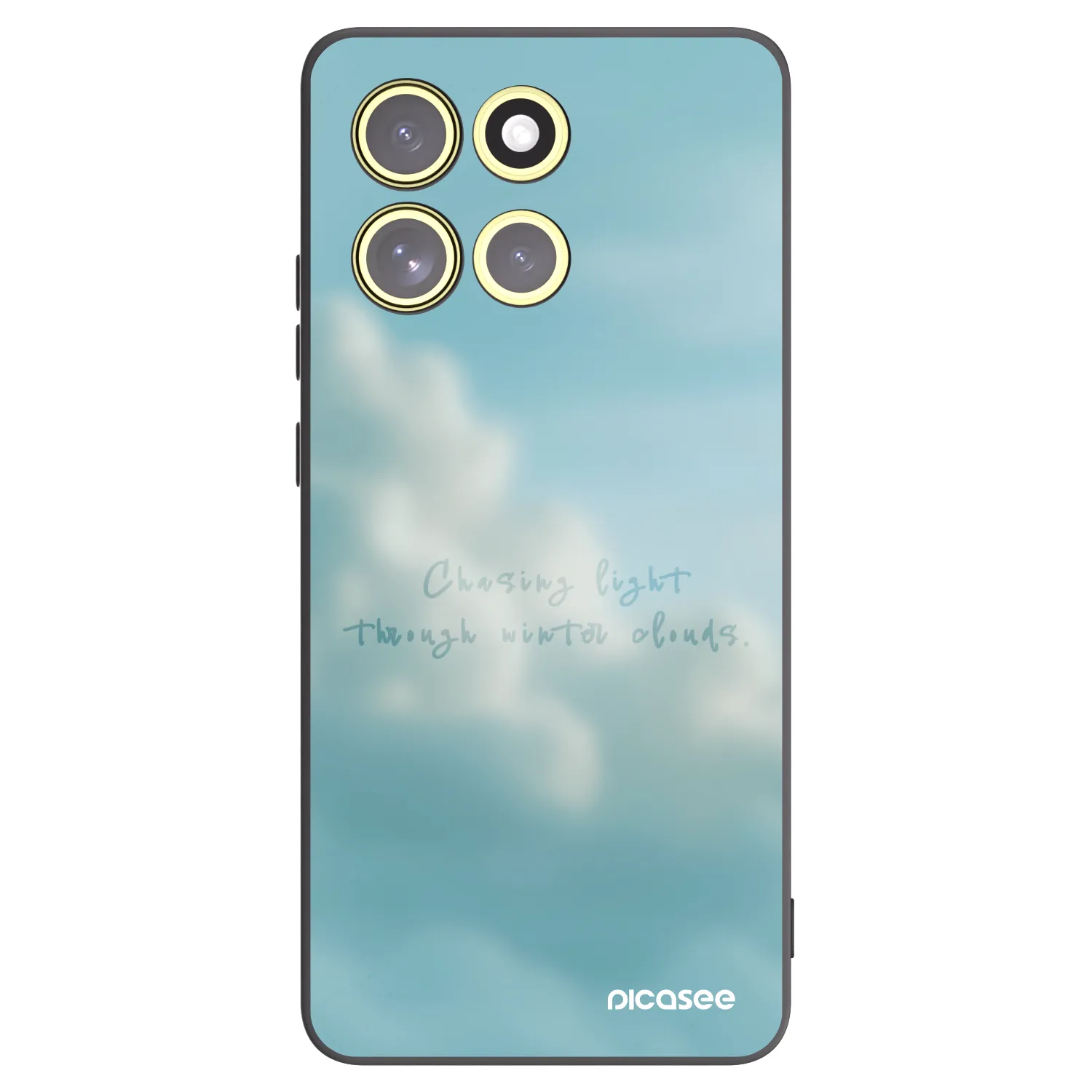 Picasee husă neagră din silicon pentru Motorola Moto G86 Power 5G - CHASiNG LIGHT