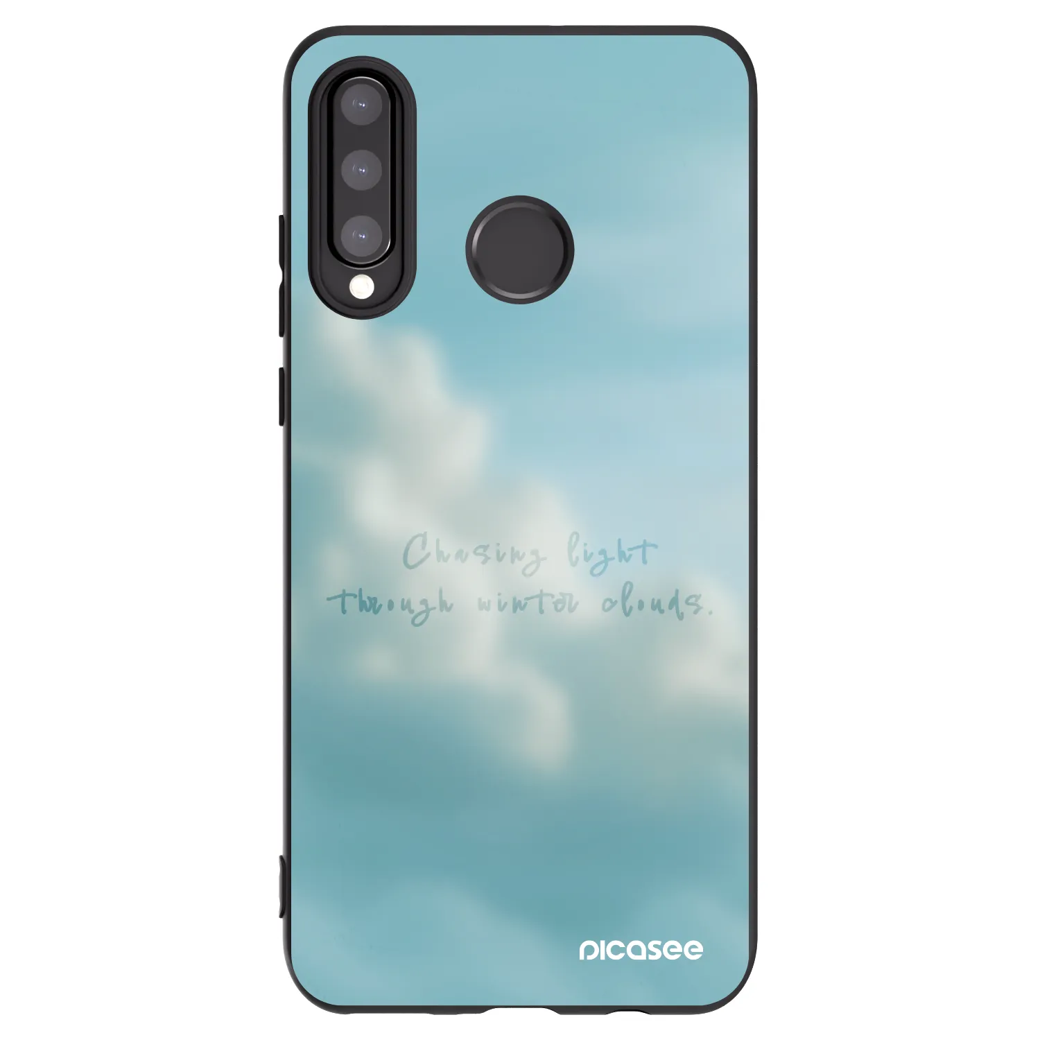 Picasee husă neagră din silicon pentru Huawei P30 Lite - CHASiNG LIGHT
