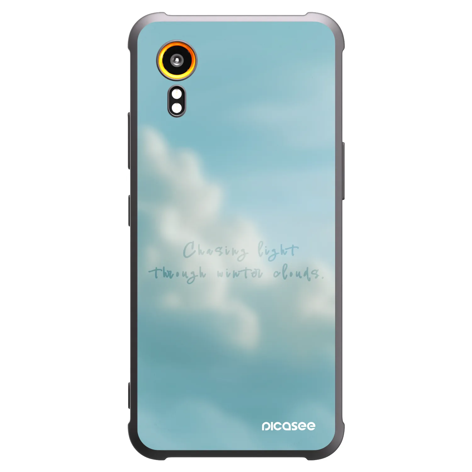 Picasee husă neagră din silicon pentru Samsung Galaxy Xcover 7 - CHASiNG LIGHT