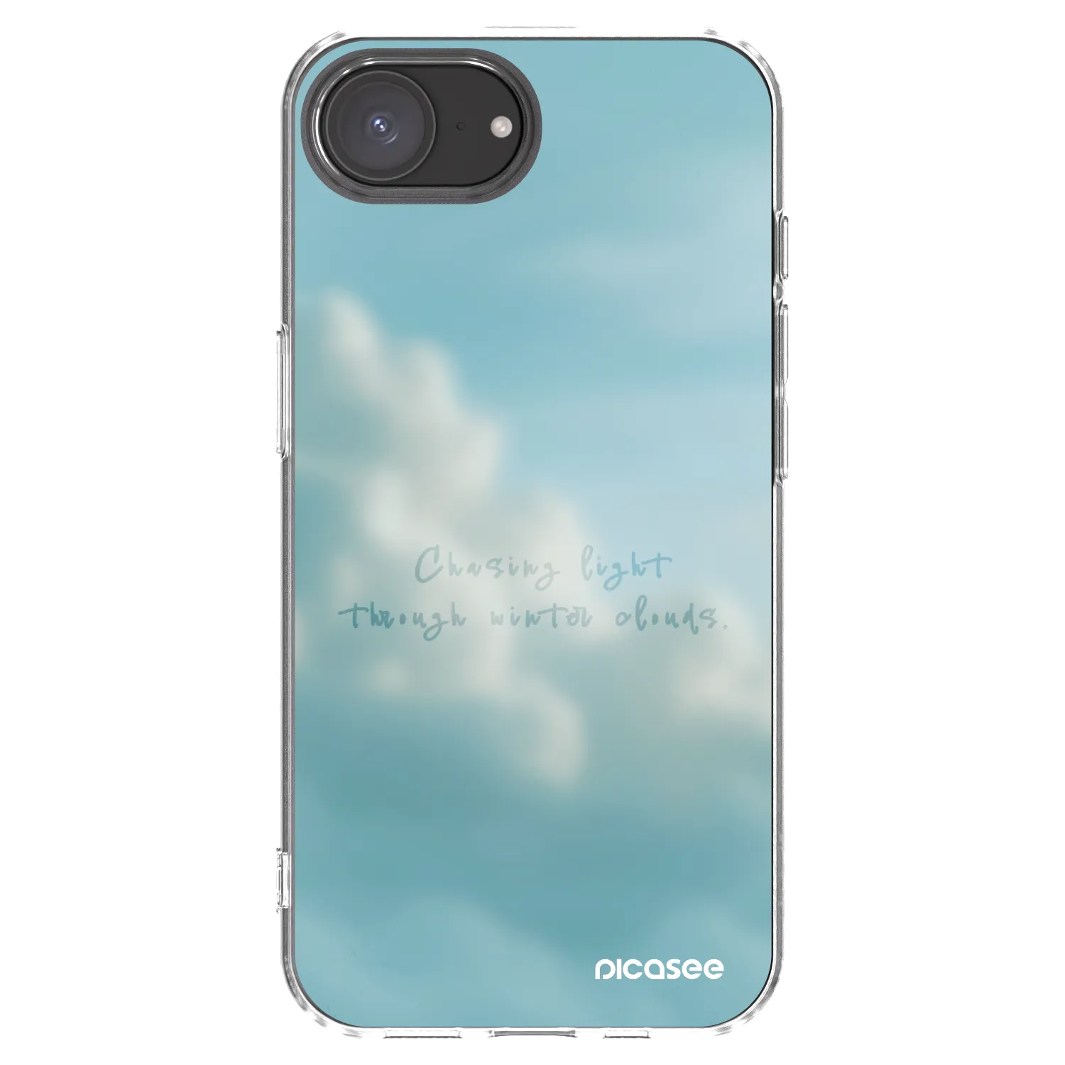 Picasee husă transparentă din silicon pentru Apple iPhone 17e - CHASiNG LIGHT