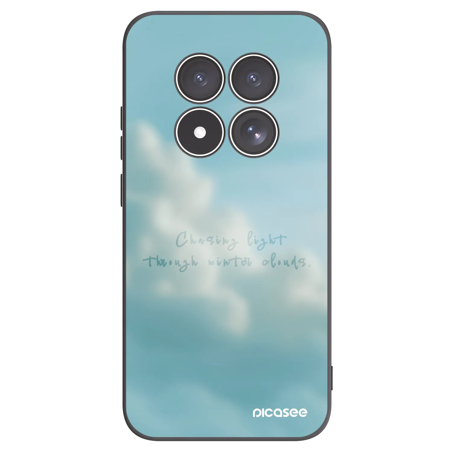 Picasee husă neagră din silicon pentru Xiaomi Redmi Note 15 Pro 5G - CHASiNG LIGHT