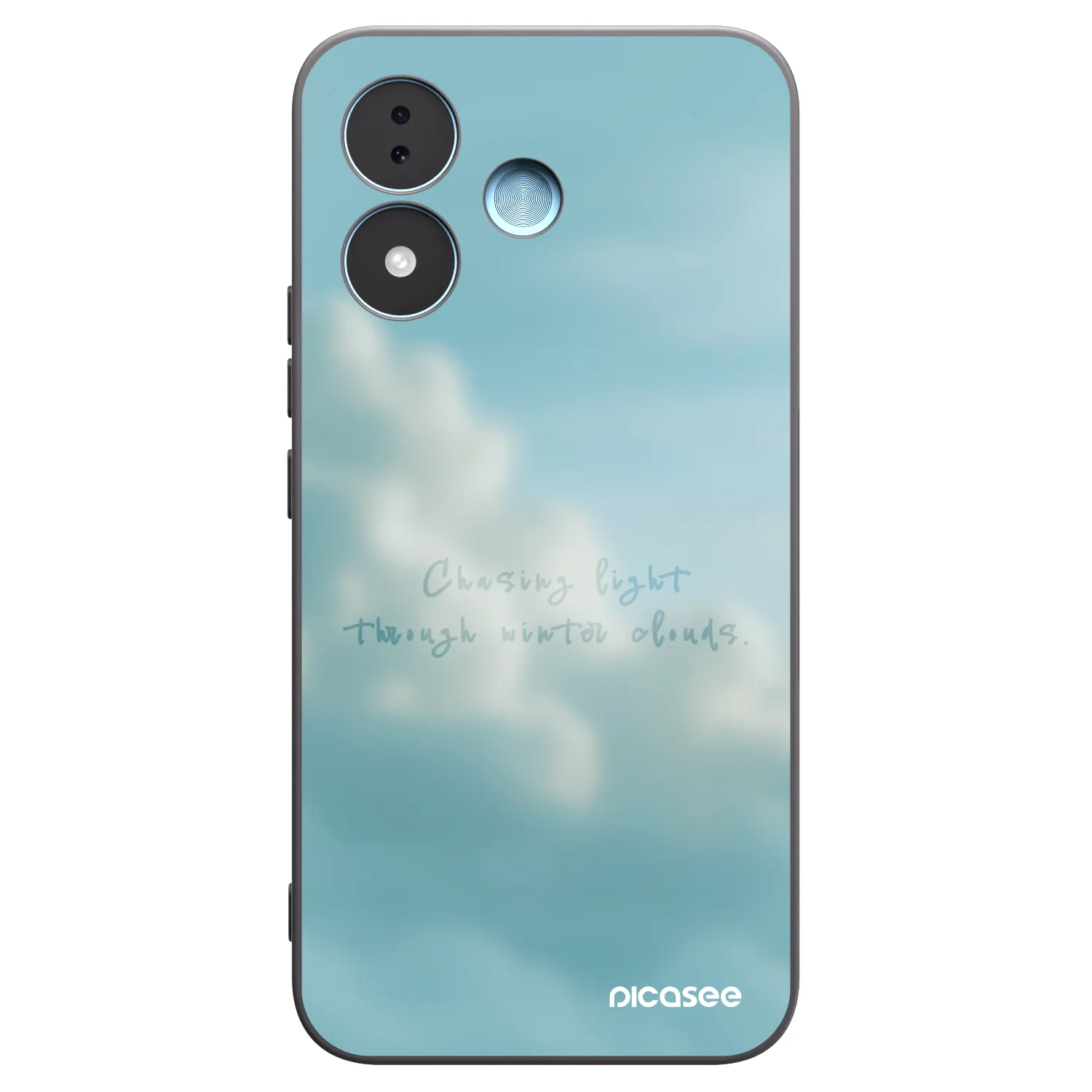 Picasee husă neagră din silicon pentru Xiaomi Redmi Note 17 5G - CHASiNG LIGHT