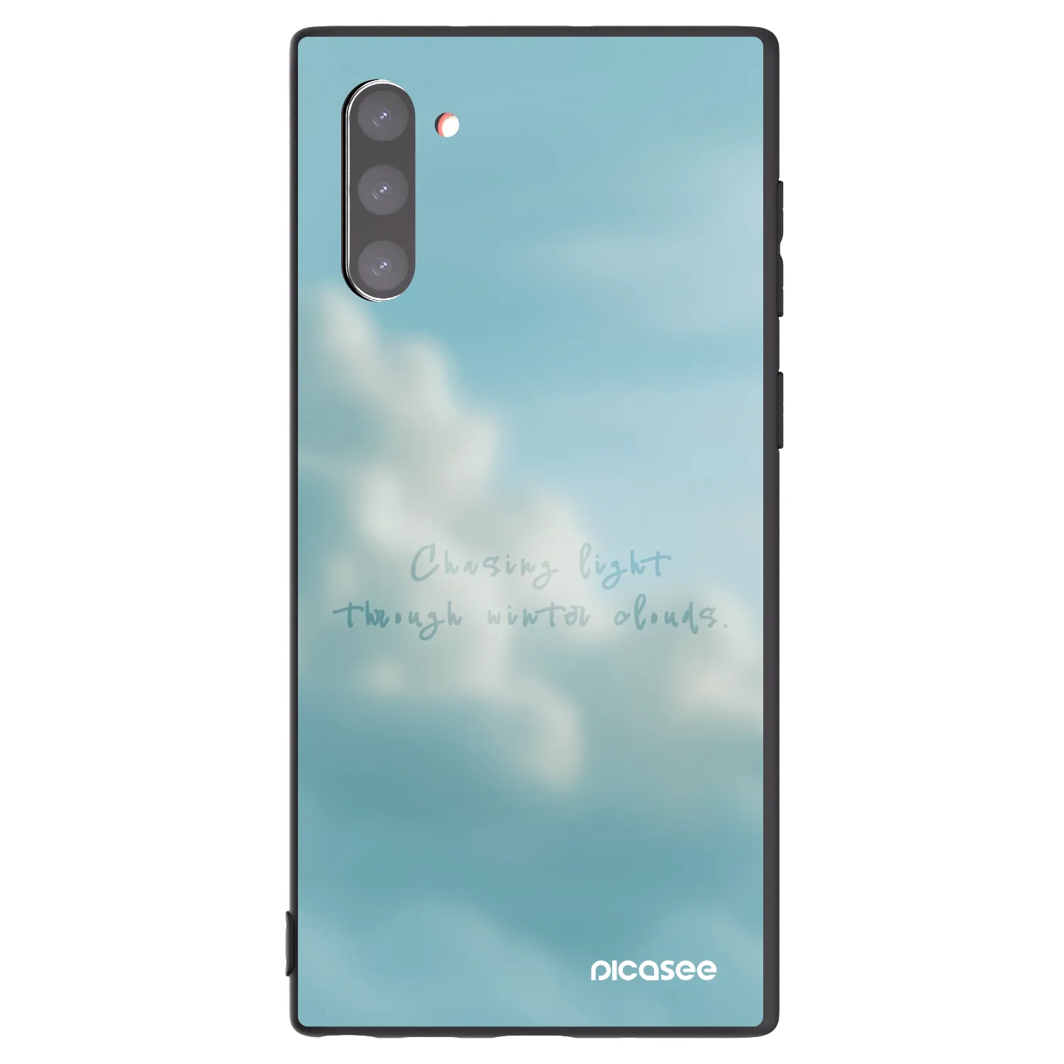 Picasee husă neagră din silicon pentru Samsung Galaxy Note 10 N970F - CHASiNG LIGHT