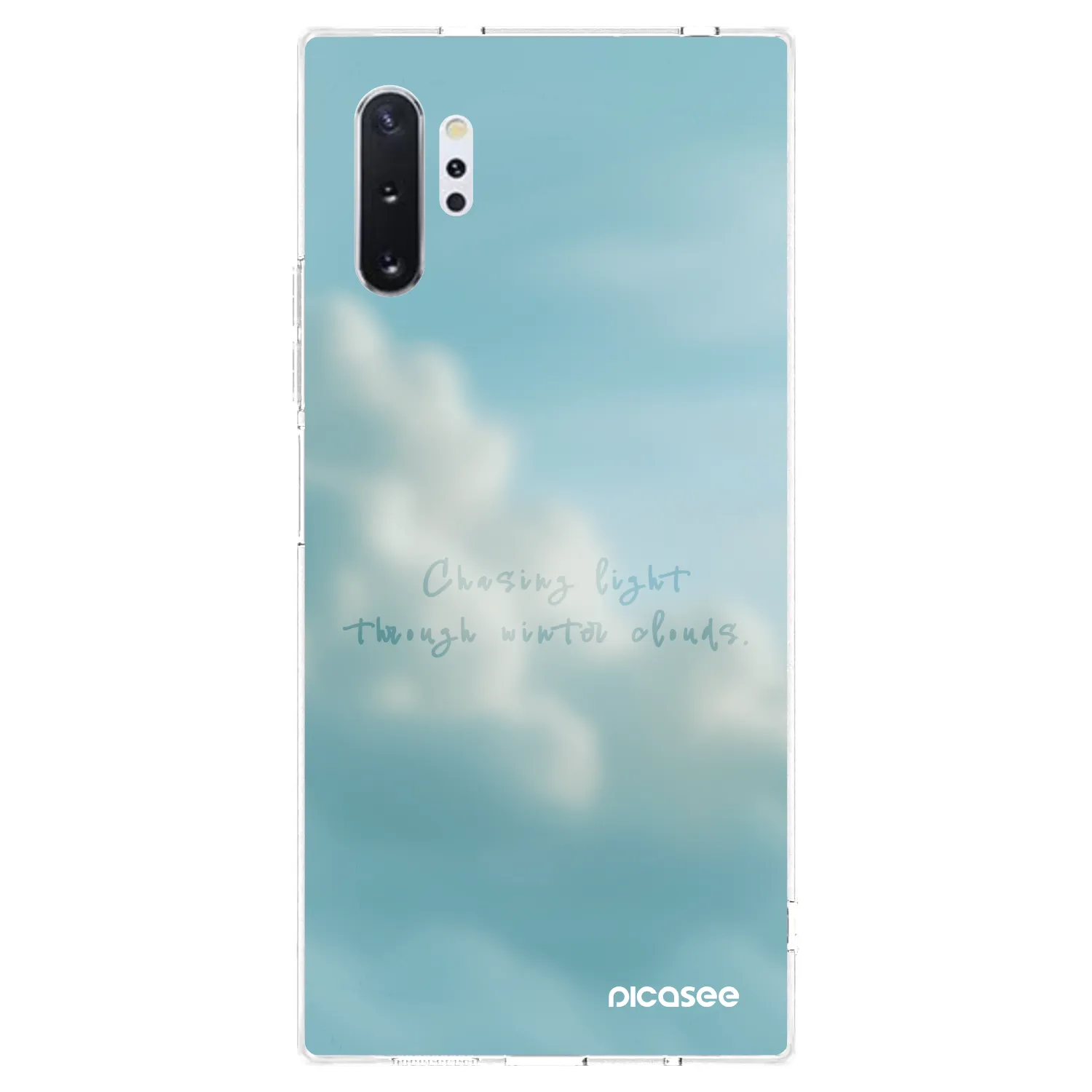 Picasee husă transparentă din silicon pentru Samsung Galaxy Note 10+ N975F - CHASiNG LIGHT