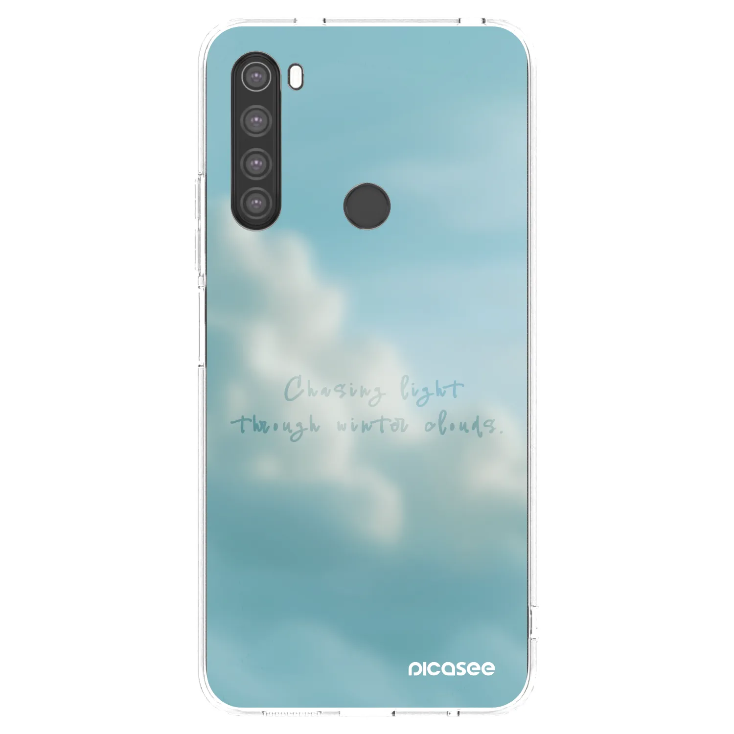 Picasee husă transparentă din silicon pentru Xiaomi Redmi Note 8 - CHASiNG LIGHT