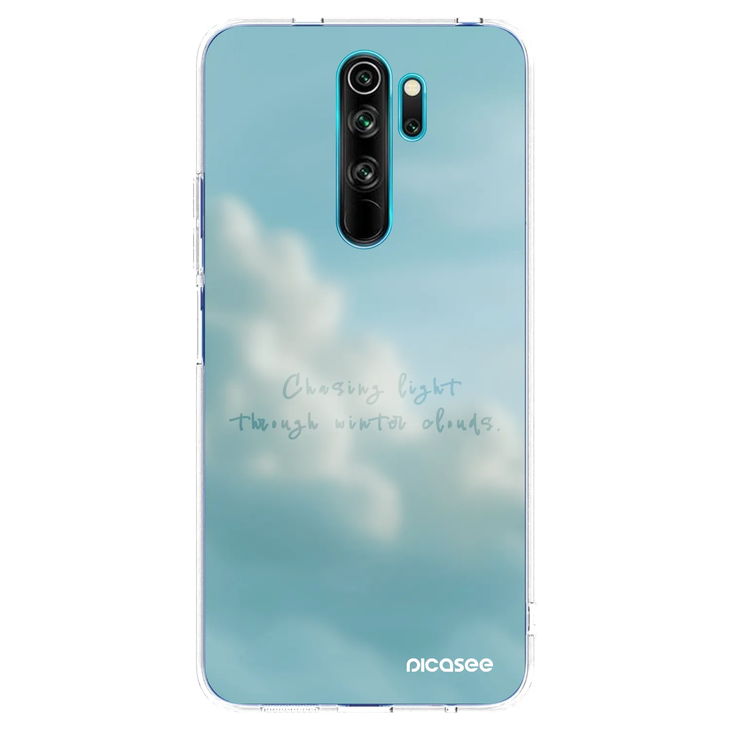 Picasee husă transparentă din silicon pentru Xiaomi Redmi Note 8 Pro - CHASiNG LIGHT