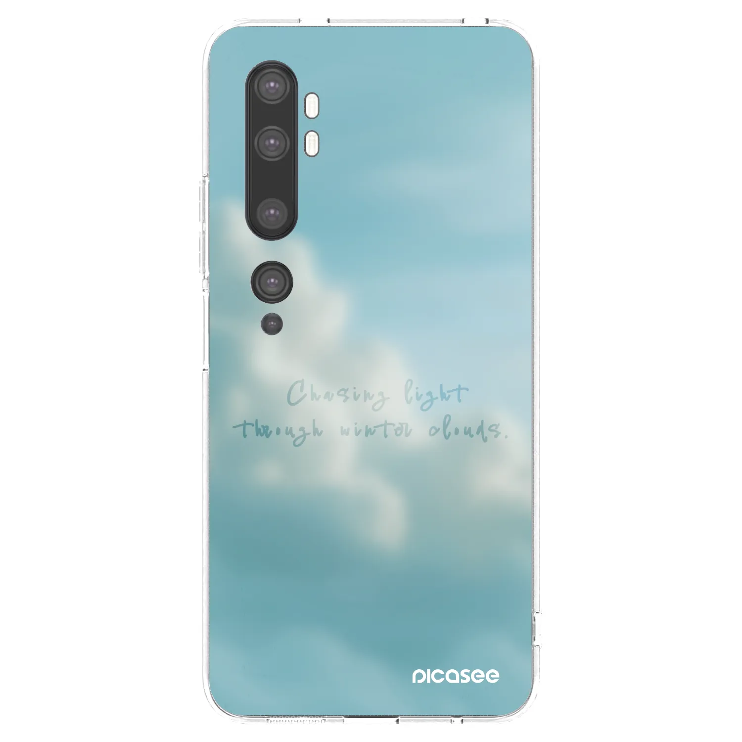 Picasee husă transparentă din silicon pentru Xiaomi Mi Note 10 (Pro) - CHASiNG LIGHT