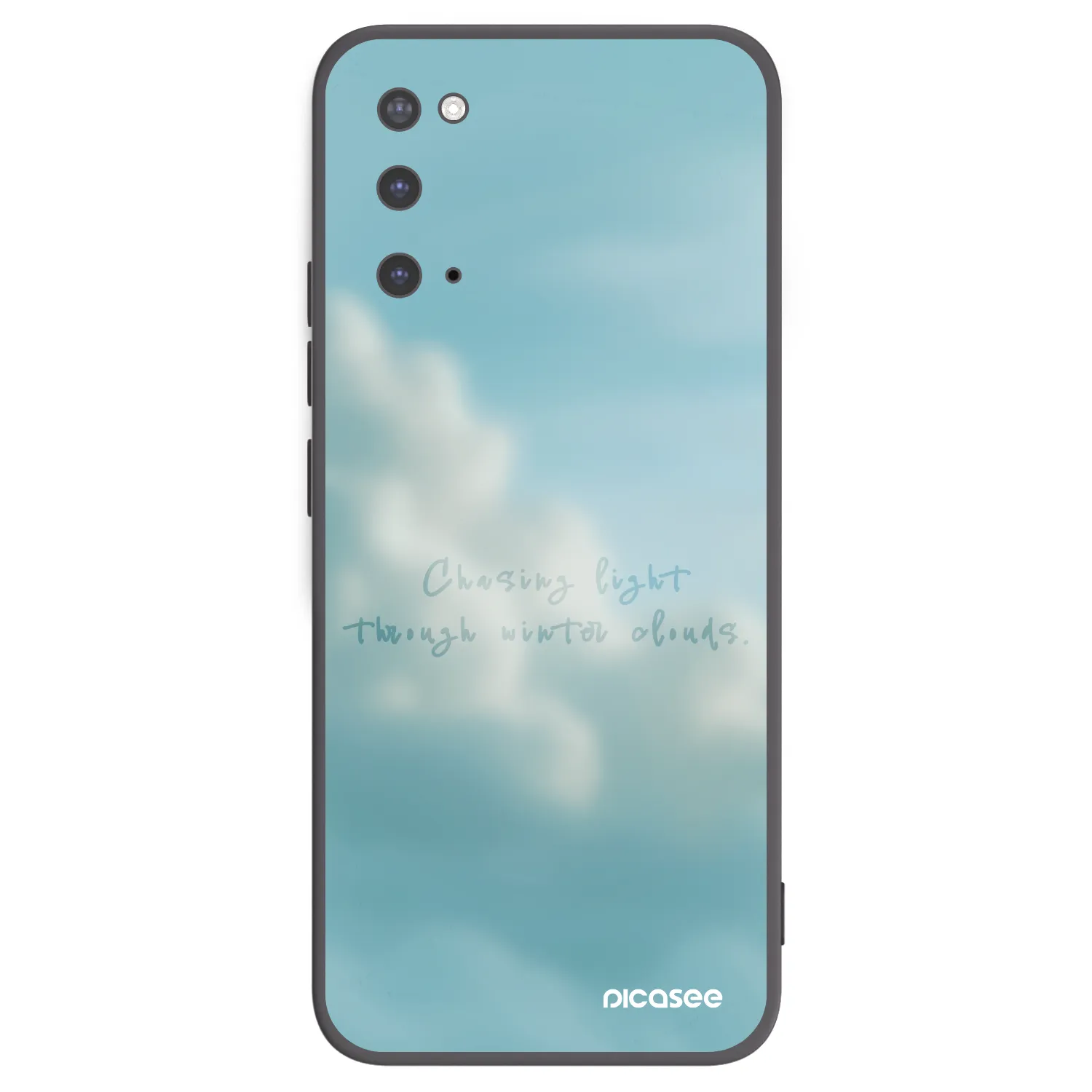 Picasee husă neagră din silicon pentru Samsung Galaxy S20 G980F - CHASiNG LIGHT