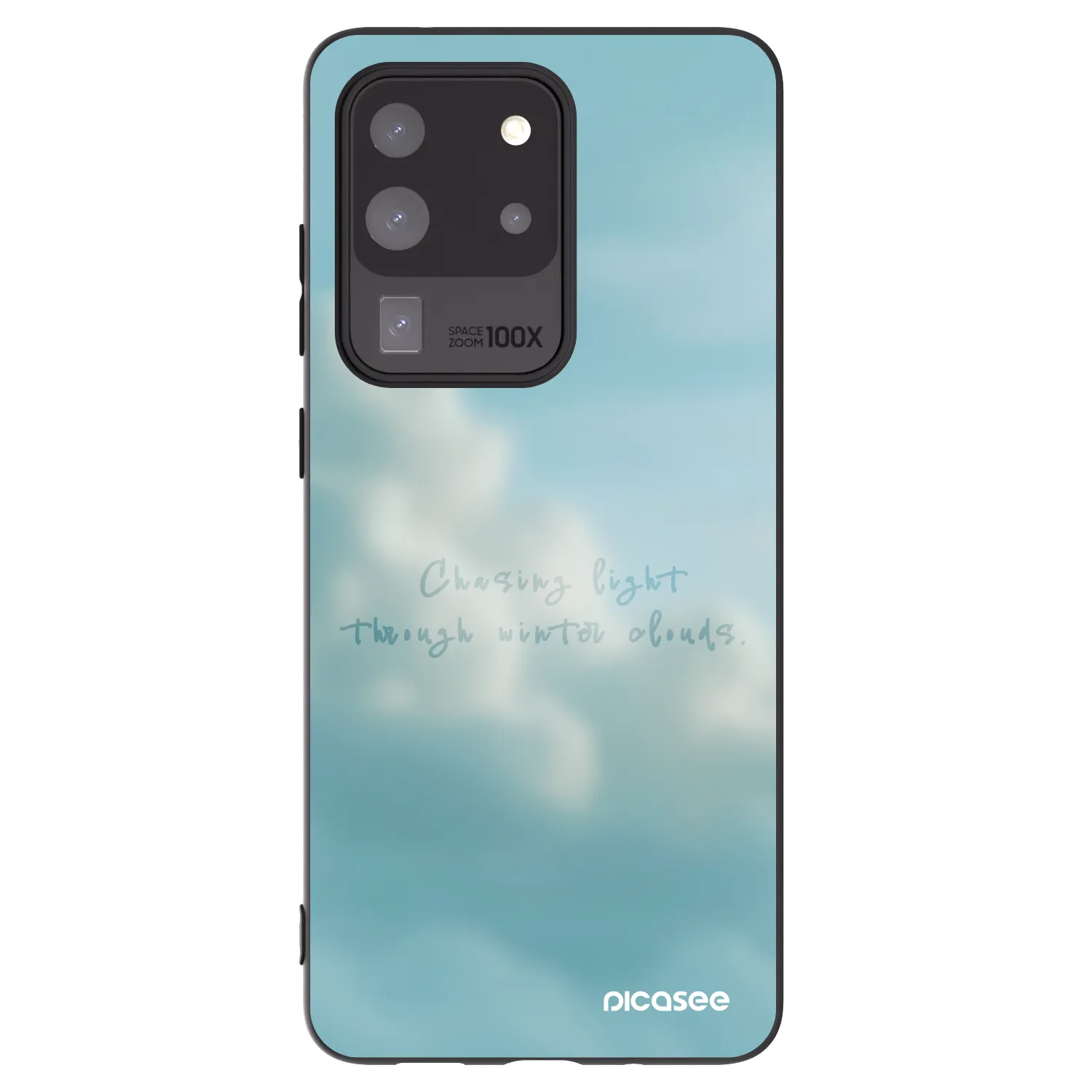 Picasee husă neagră din silicon pentru Samsung Galaxy S20 Ultra 5G G988F - CHASiNG LIGHT