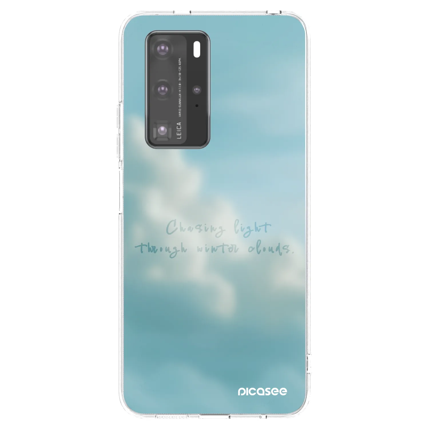 Picasee husă transparentă din silicon pentru Huawei P40 Pro - CHASiNG LIGHT