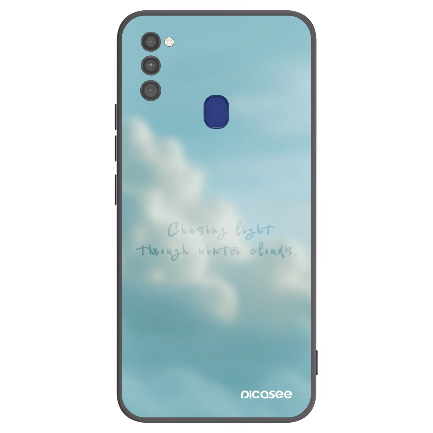 Picasee husă neagră din silicon pentru Samsung Galaxy M21 M215F - CHASiNG LIGHT