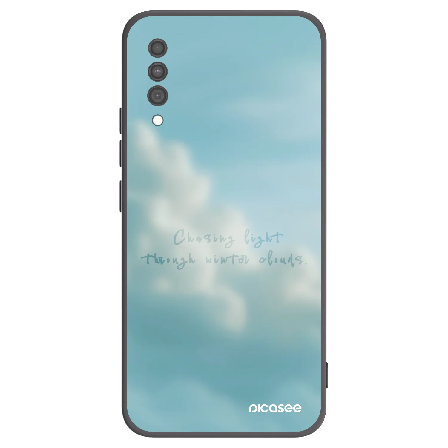Picasee husă neagră din silicon pentru Samsung Galaxy A30s A307F - CHASiNG LIGHT