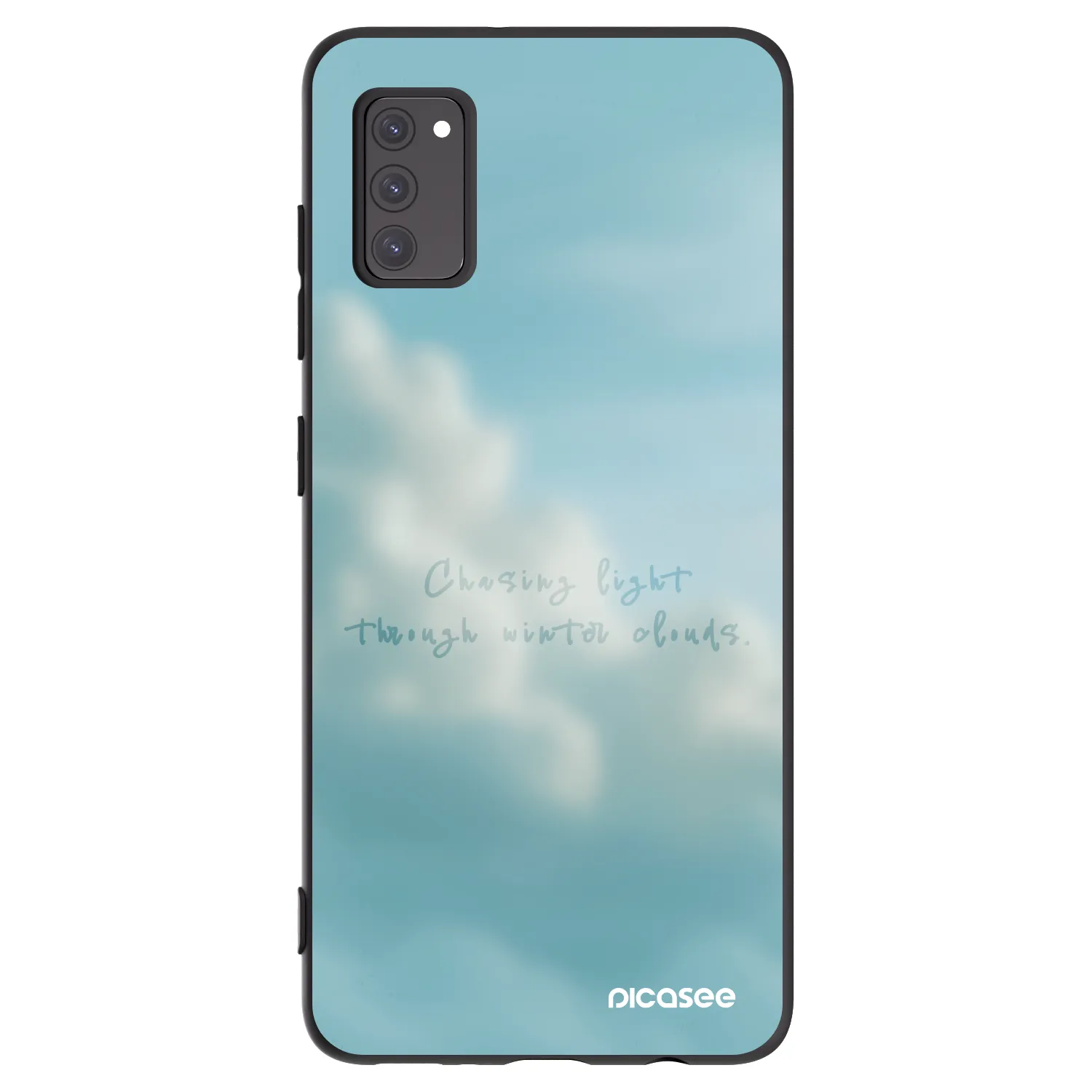Picasee husă neagră din silicon pentru Samsung Galaxy A41 A415F - CHASiNG LIGHT