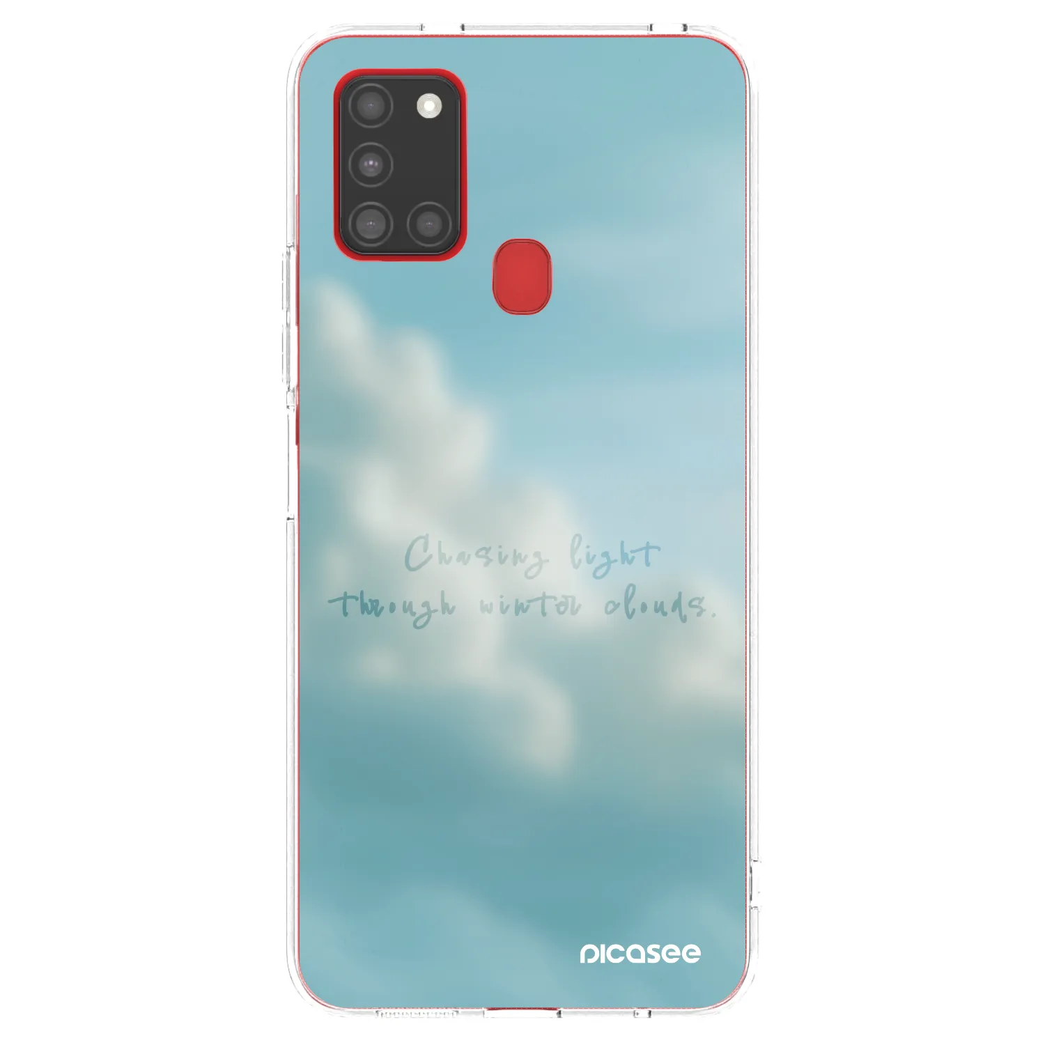Picasee husă transparentă din silicon pentru Samsung Galaxy A21s - CHASiNG LIGHT