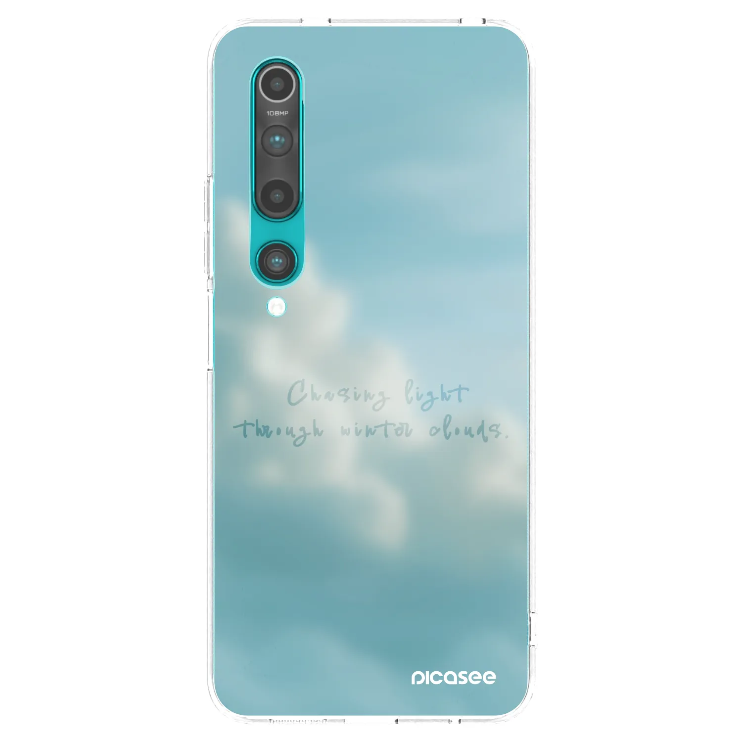 Picasee husă transparentă din silicon pentru Xiaomi Mi 10 - CHASiNG LIGHT