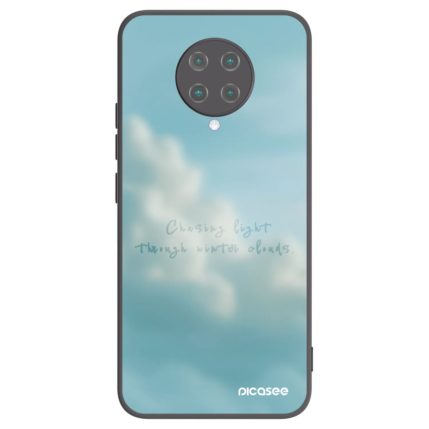 Picasee husă neagră din silicon pentru Xiaomi Poco F2 Pro - CHASiNG LIGHT