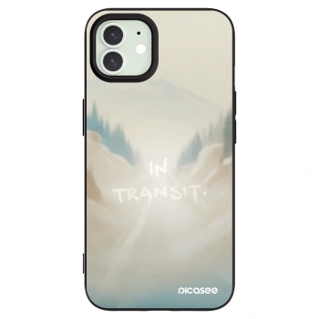 Picasee husă neagră din silicon pentru Apple iPhone 12 Pro - IN TRANSIT