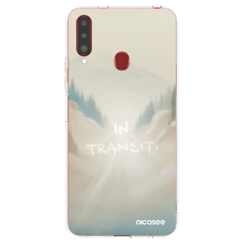 Picasee husă transparentă din silicon pentru Samsung Galaxy A20s - IN TRANSIT