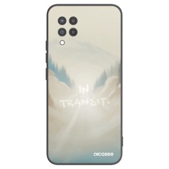 Picasee husă neagră din silicon pentru Samsung Galaxy A42 A426B - IN TRANSIT