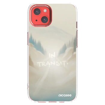 Picasee husă transparentă din silicon pentru Apple iPhone 13 - IN TRANSIT