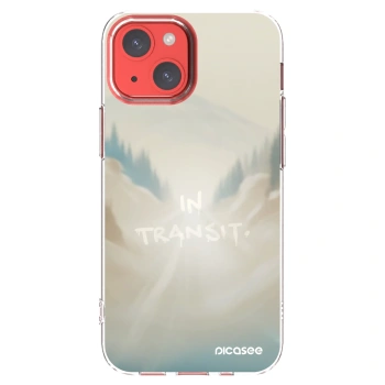 Picasee husă transparentă din silicon pentru Apple iPhone 13 mini - IN TRANSIT