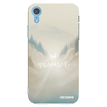 Picasee husă transparentă din silicon pentru Apple iPhone XR - IN TRANSIT