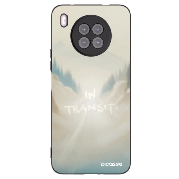 Picasee husă neagră din silicon pentru Huawei Nova 8i - IN TRANSIT